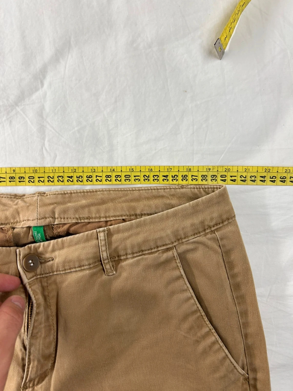 Beige bruine chino United Colors of Benetton maat 42 – photo 9